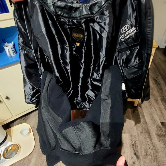 Men's Saxon Leather "Grand Prix" 3-in-1 Jacket (Model No. 9250) - New w/o tags - Picture 8 of 11